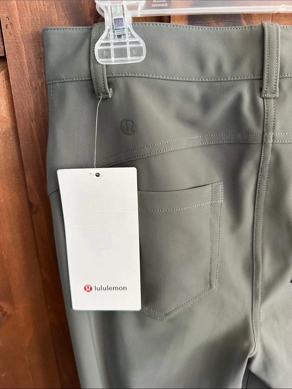 lululemon athletica Slim High-Rise Skinny Pants — Grey Sage